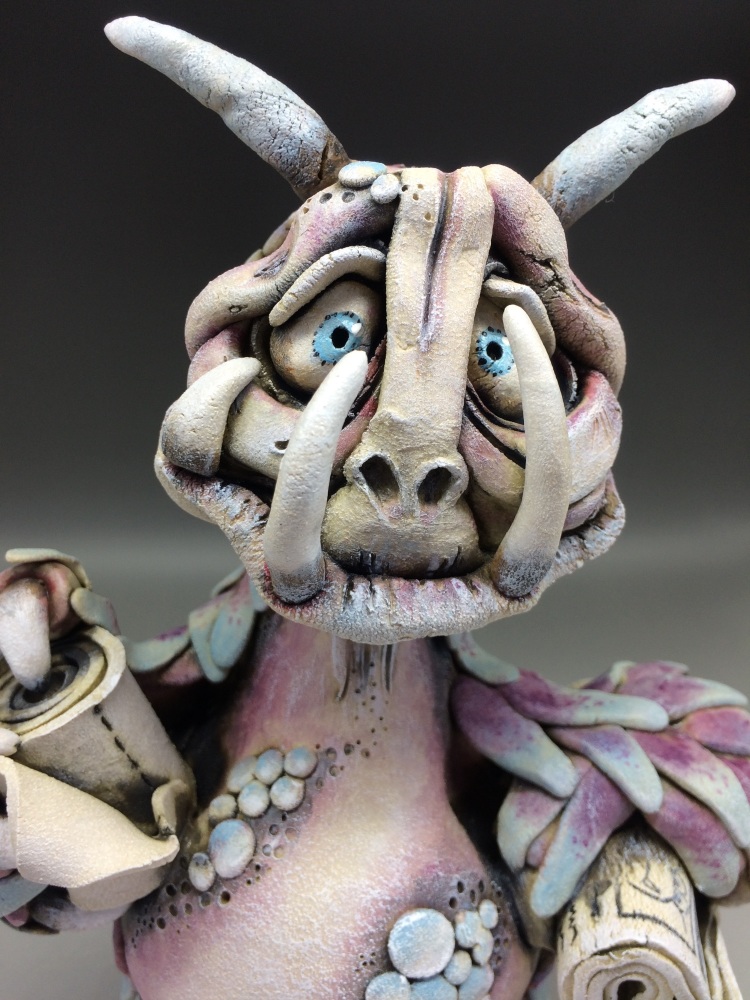 'Lou Roars' Monster Sculpture