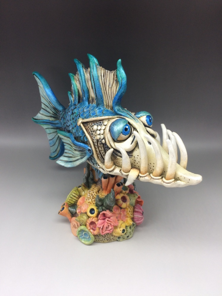 'Perseus' Fish Sculpture