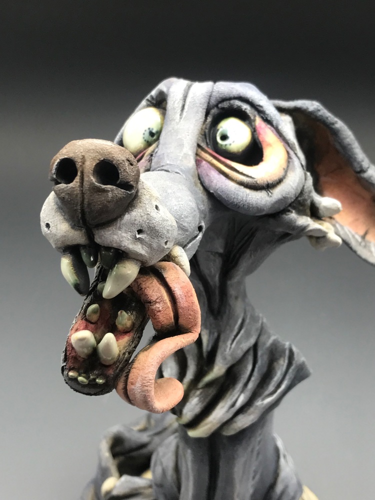 Harry the Howler, Wolf Sculpture