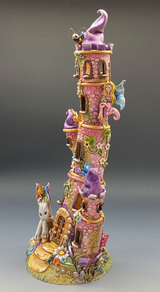 Fairy Castle Tea Light Holder