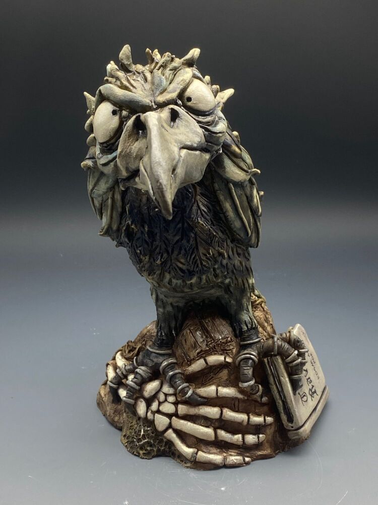 Corvus the Raven Sculpture