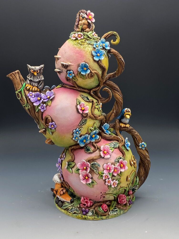 Summer Breeze Ceramic Tea pot