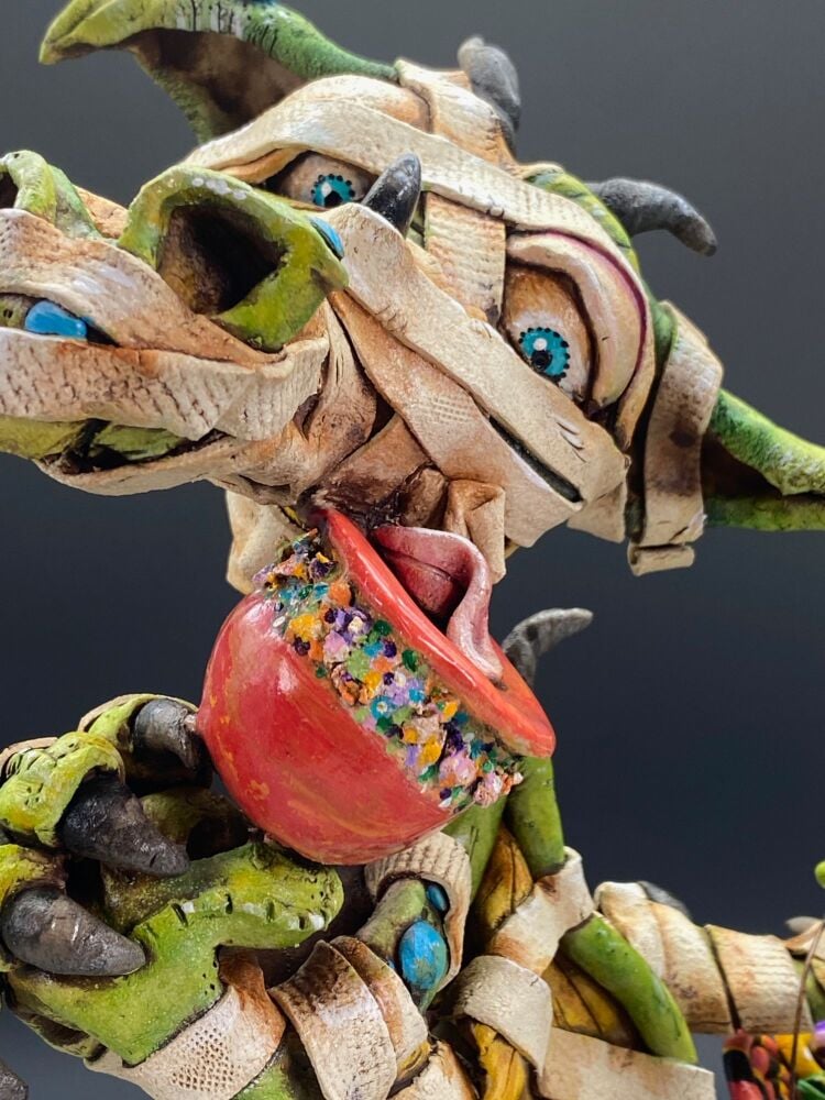 Sherbert Dragon Sculpture