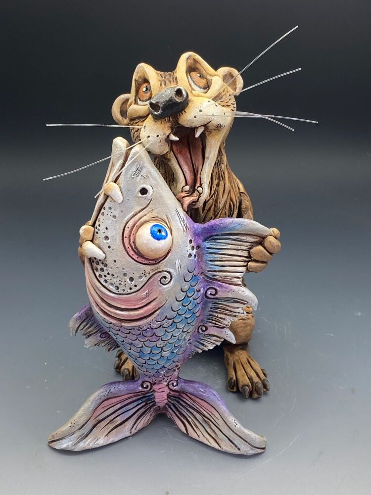 Pebbles the Otter