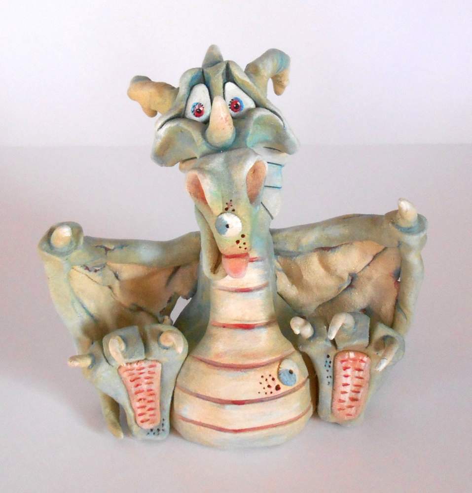 Gladstone Dragon - Ceramic Sculpture