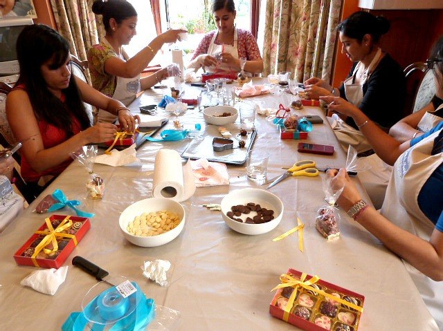All chocolates are beautifully wrapped ready to take home