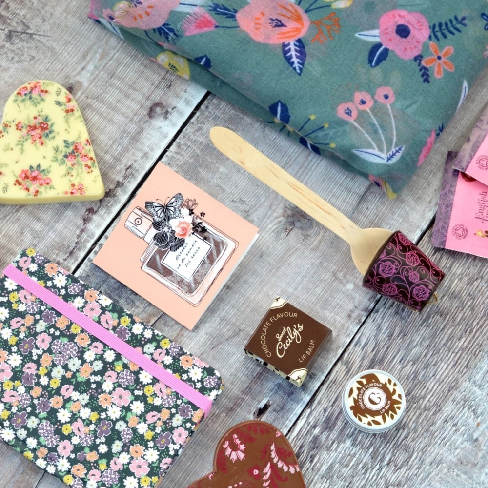 Flower Power Chocolate Gift Box for her