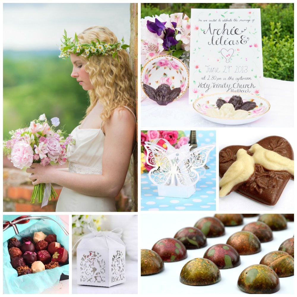 Chocolate Wedding Favours Sample Pack