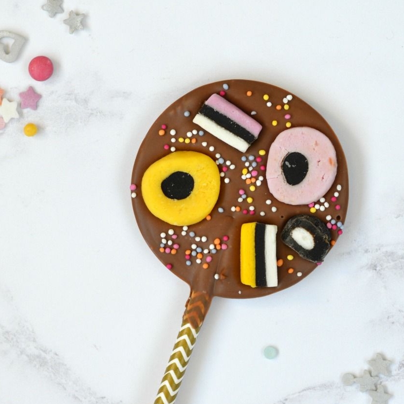 Unicorn Chocolate Lollipop Party Favour