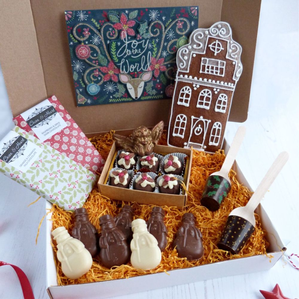 Chocolate hug in a box gift