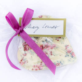 Chocolate Heart with Personalised Name Tag