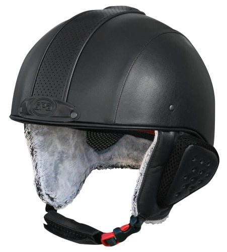GPA Legend Synthetic Leather Ski Helmet - Black £320.00 (Exc VAT) or £384.0