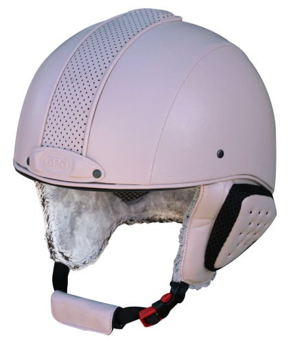 GPA Legend Synthetic Leather Ski Helmet - Pastel Pink £320.00 (Exc VAT) or