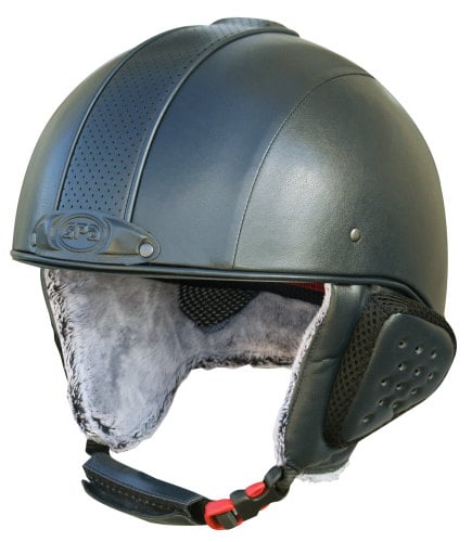 GPA Legend Synthetic Leather Ski Helmet - Anthracite £320.00 (Exc VAT) or £