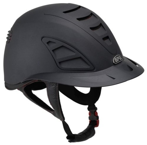 GPA Speed Air First Lady 4S REDLINE Collection Riding Helmet - Black/Black