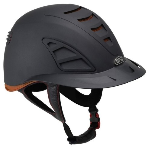 GPA Speed Air First Lady 4S REDLINE Collection Riding Helmet - Black/Brown