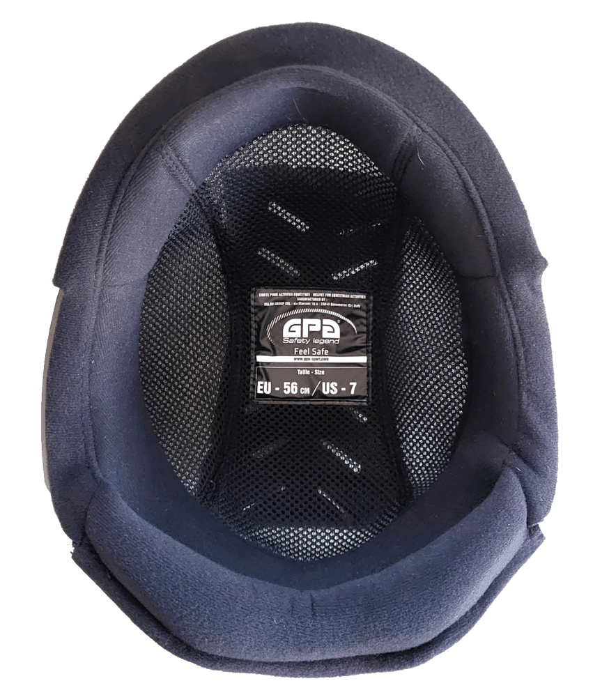 GPA Replacement Helmet Liner - Sizes 53-61cm (EU & International Customers 
