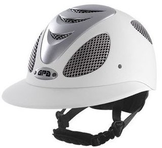 GPA Speed' Air Polo Riding Helmet - White