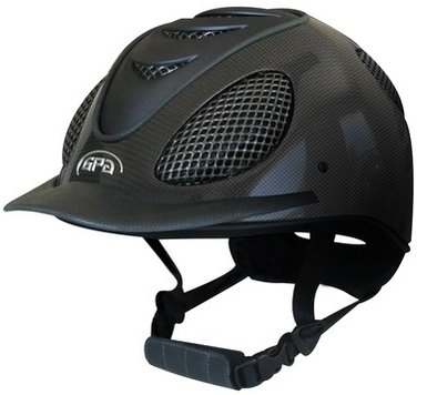 GPA Speed Air Carbon Riding Helmet - Shiny Carbon With 4 Colour Options