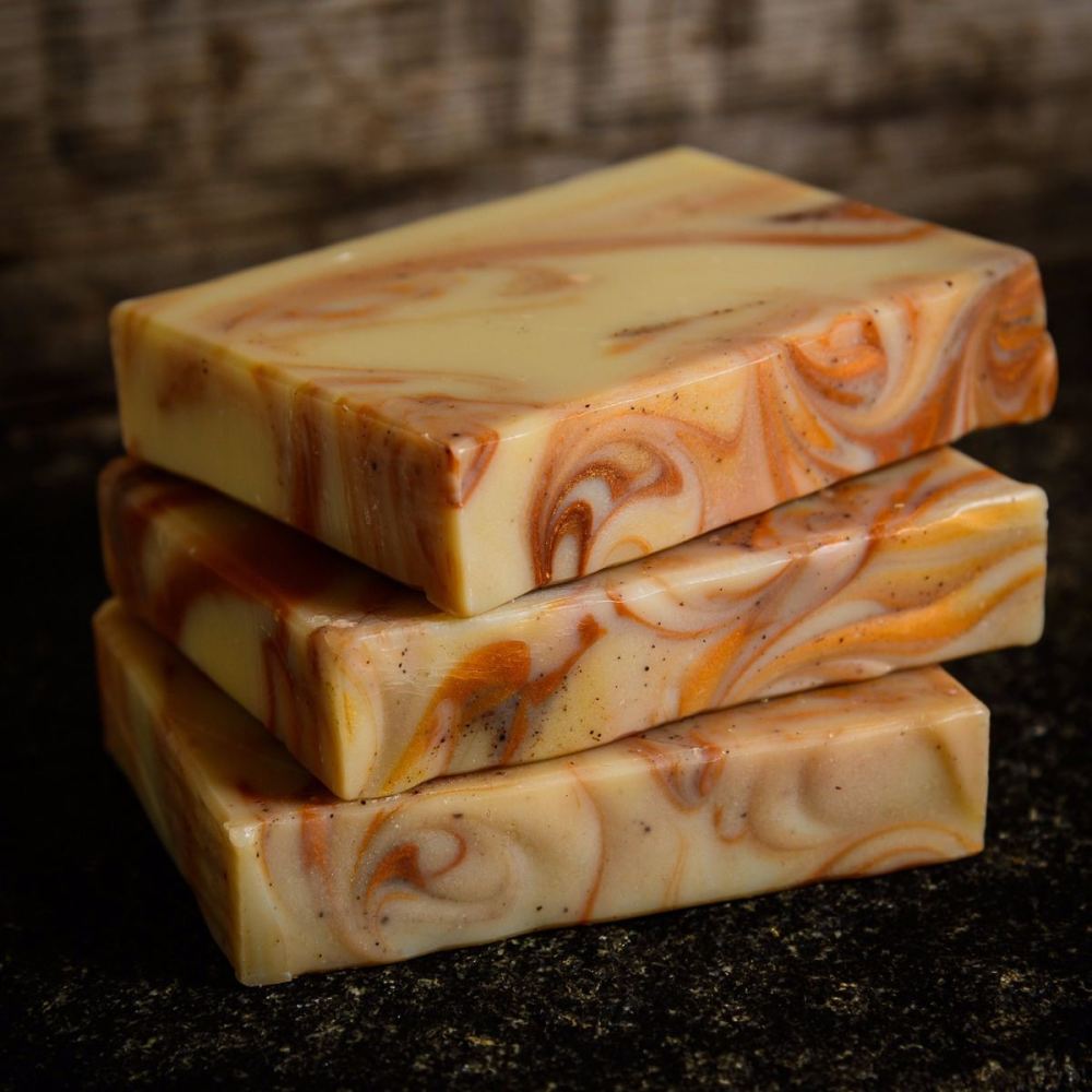 Four Bandits Handmade Soap with naturally antibiotic essential oils