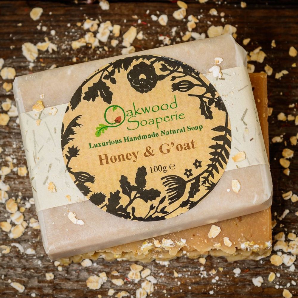 Honey and G'oat handmade soap