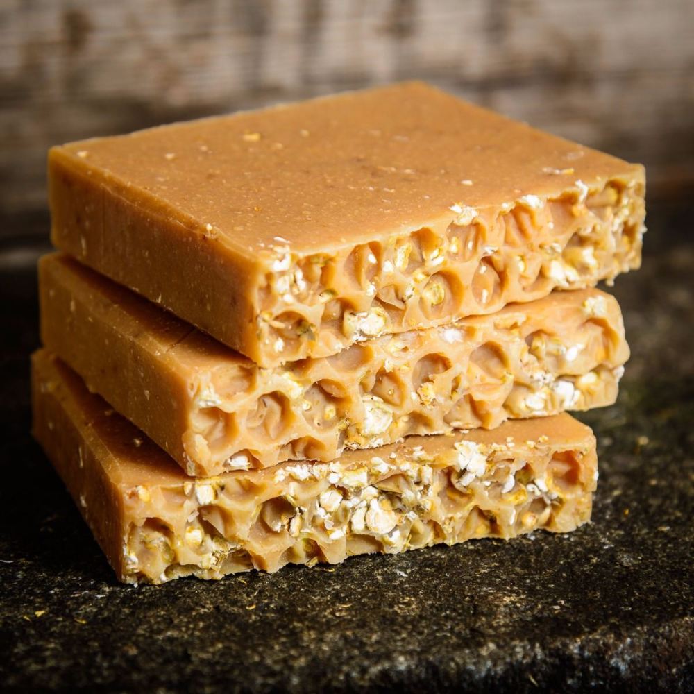 Honey and Goat's milk handmade soap