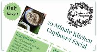 20 Minute Kitchen Cupboard Facial recipe (PDF Download)