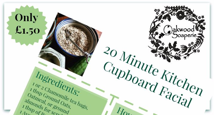 20 Minute Kitchen Cupboard Facial recipe