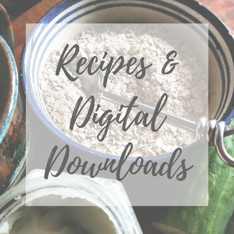 Recipes - Digital Downloads
