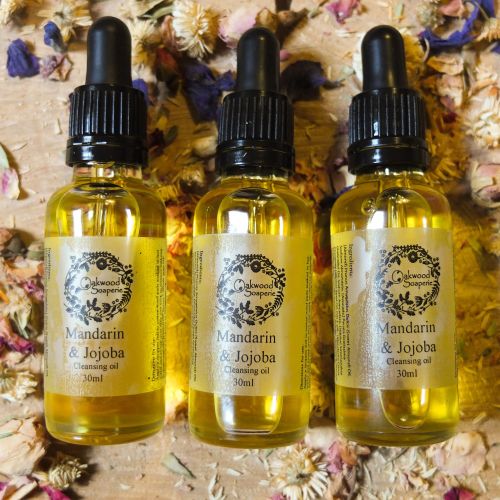 Limited edition Mandarin & Jojoba Cleansing oil
