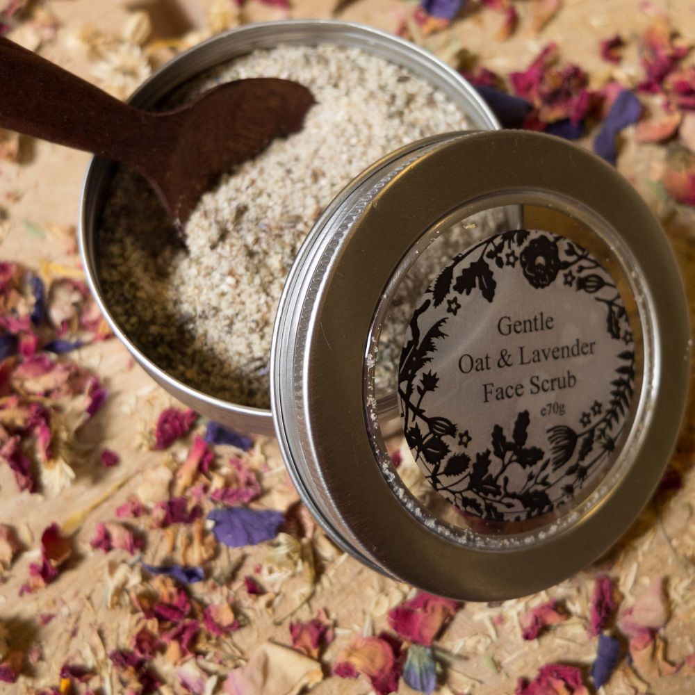 Limited edition Gentle Oat and Lavender Face Scrub