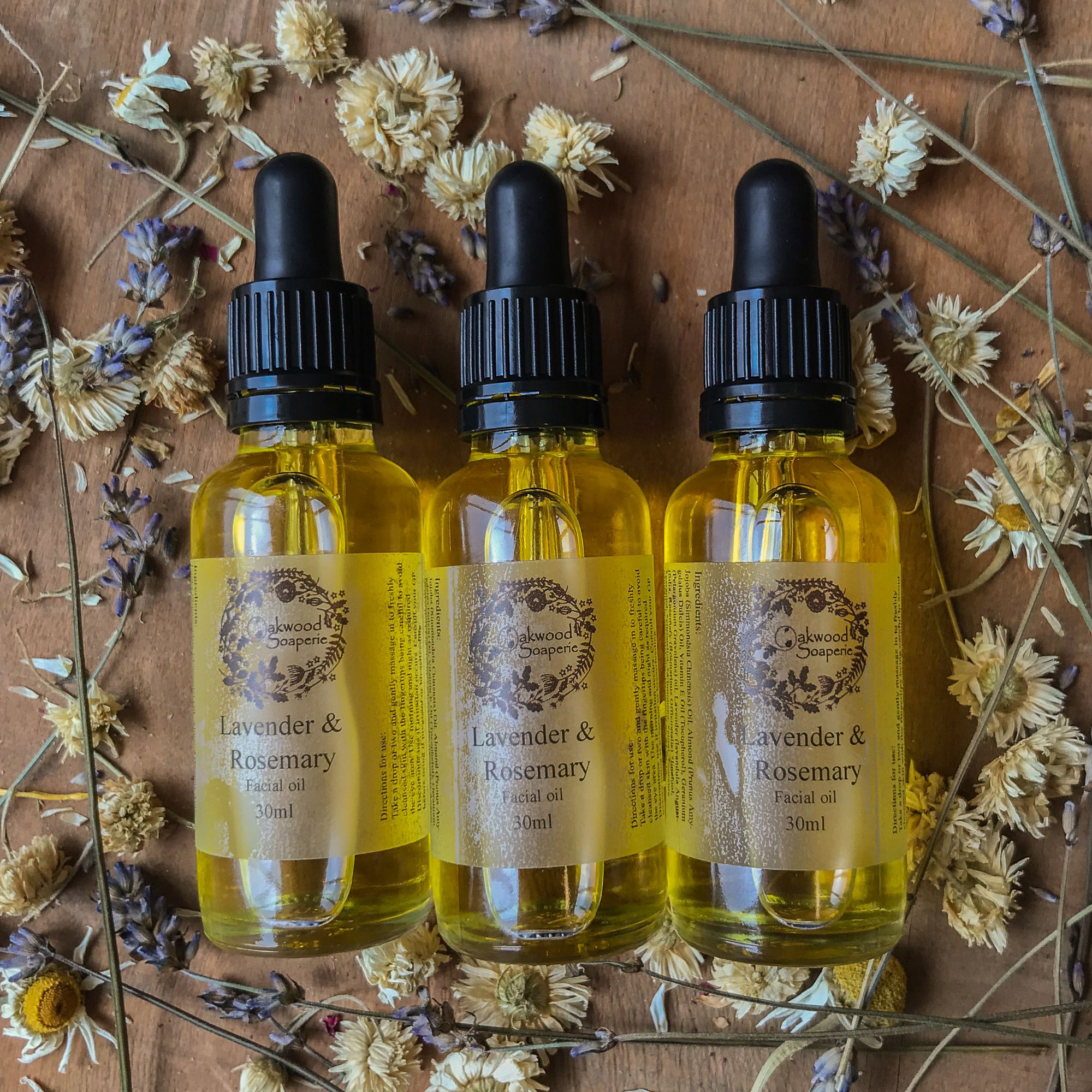 Facial oils