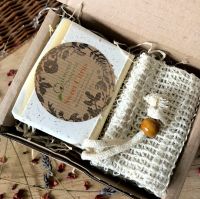 Soap Gift set with 1 soap bar and a Sisal soap bag