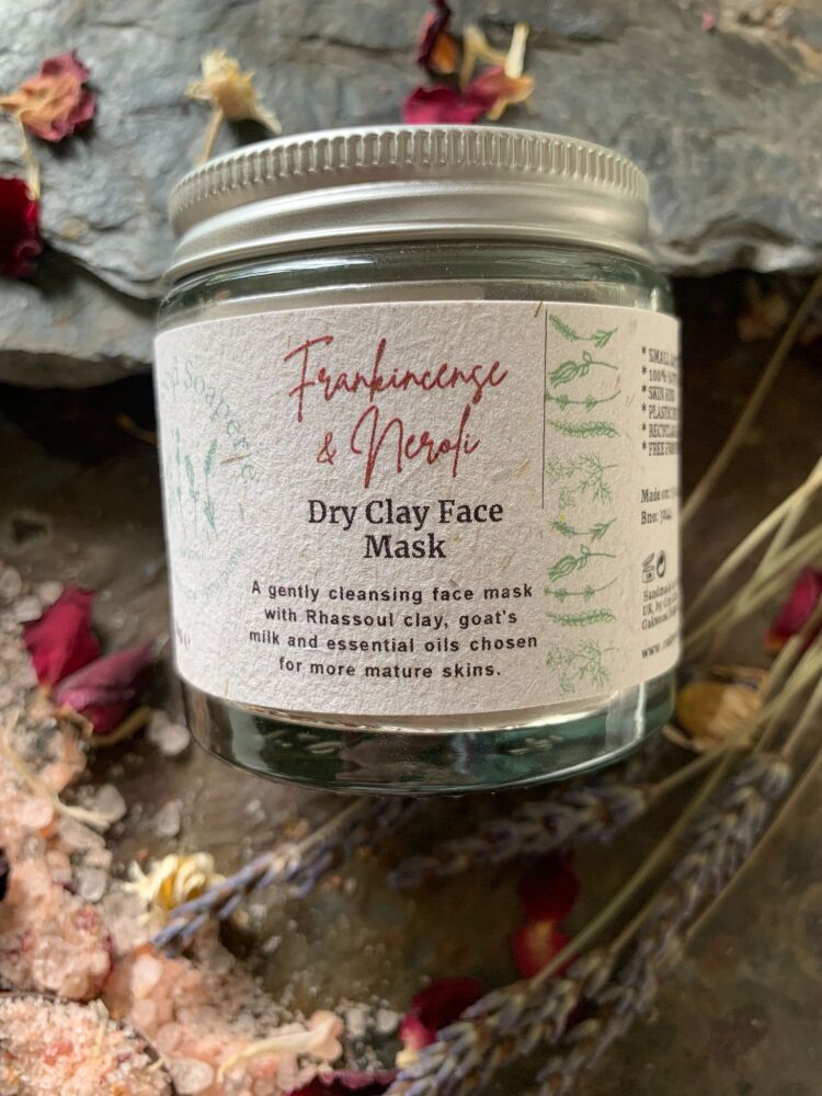 Frankincense & Neroli Dry Clay Mask for Mature Skin