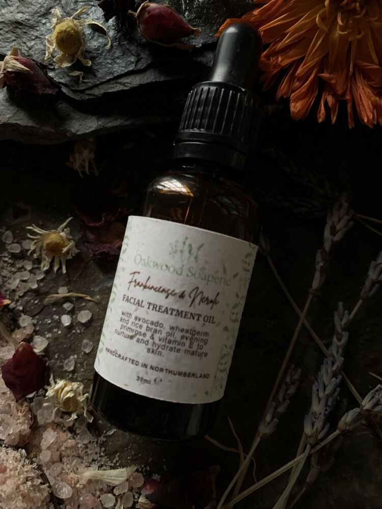 Frankincense & Neroli Facial Treatment oil for Mature Skin