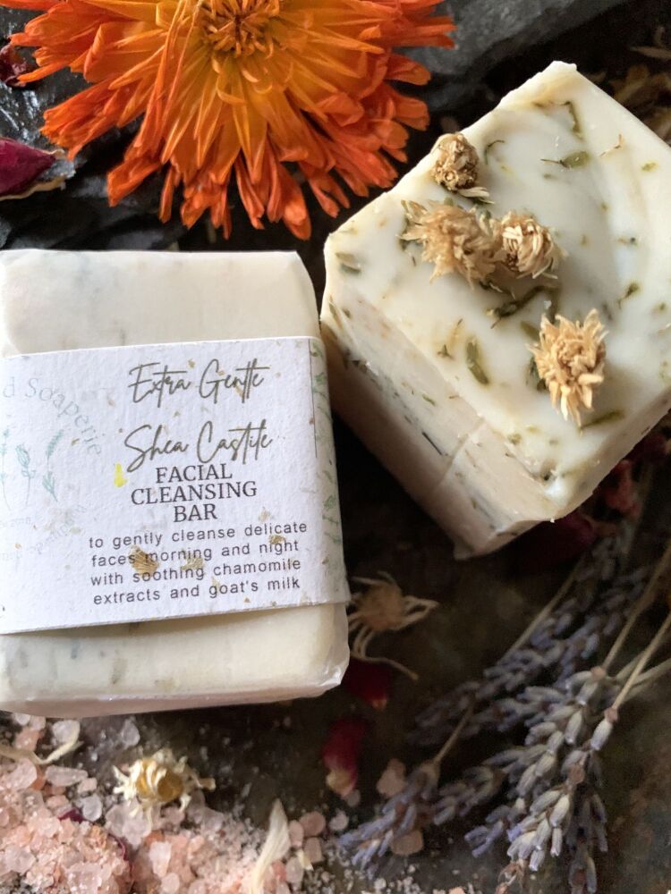 Extra Gentle, chamomile & Goat's milk Facial Cleansing Bar