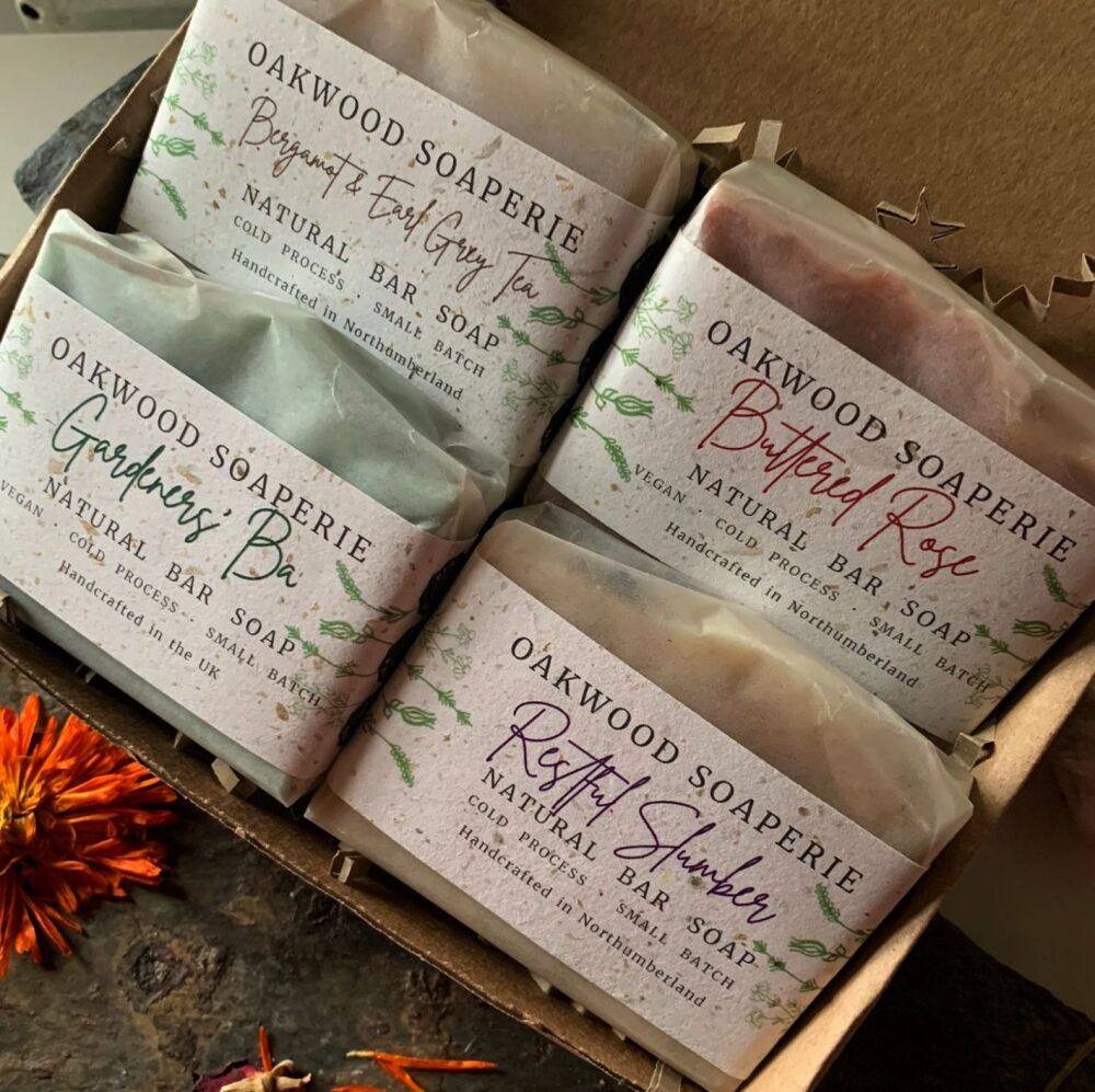 Soap Gift set with 4 soap bars