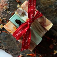 Set of 4 Christmas soaps  - WAS £26.00, NOW £22.00
