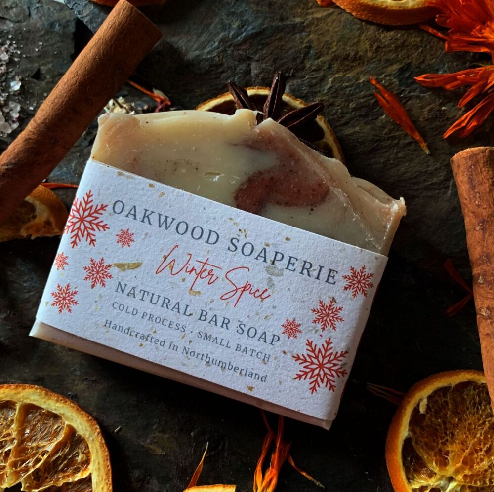 SALE - Winter Spice Handmade soap 