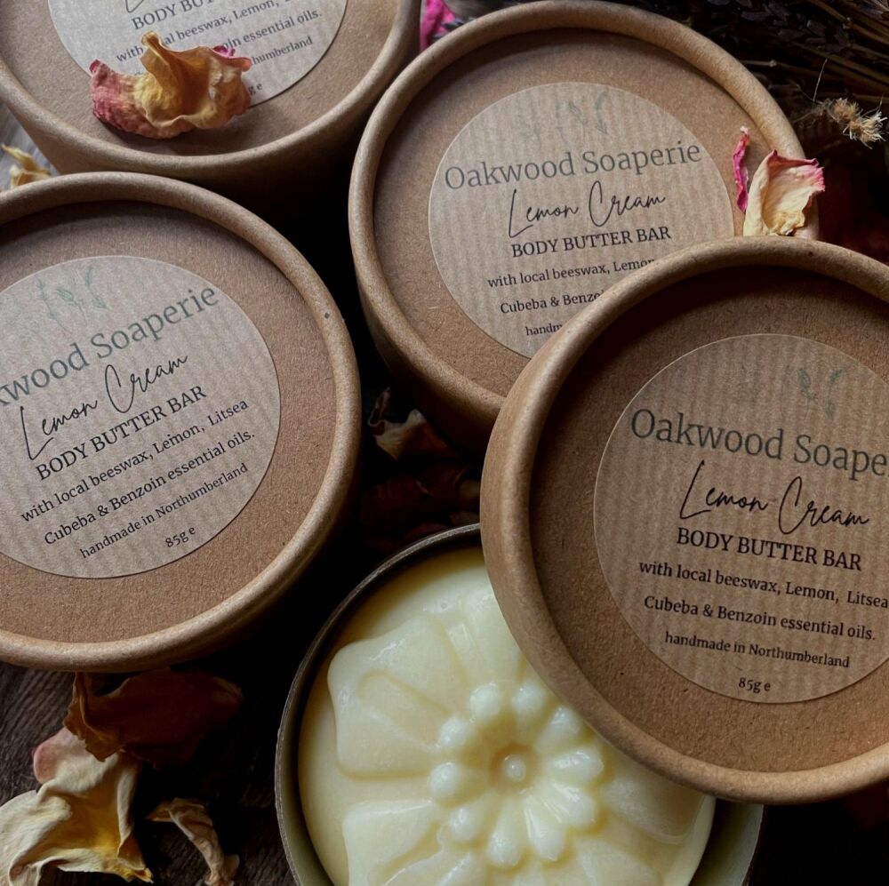 Solid, moisturising Body Butter Bars