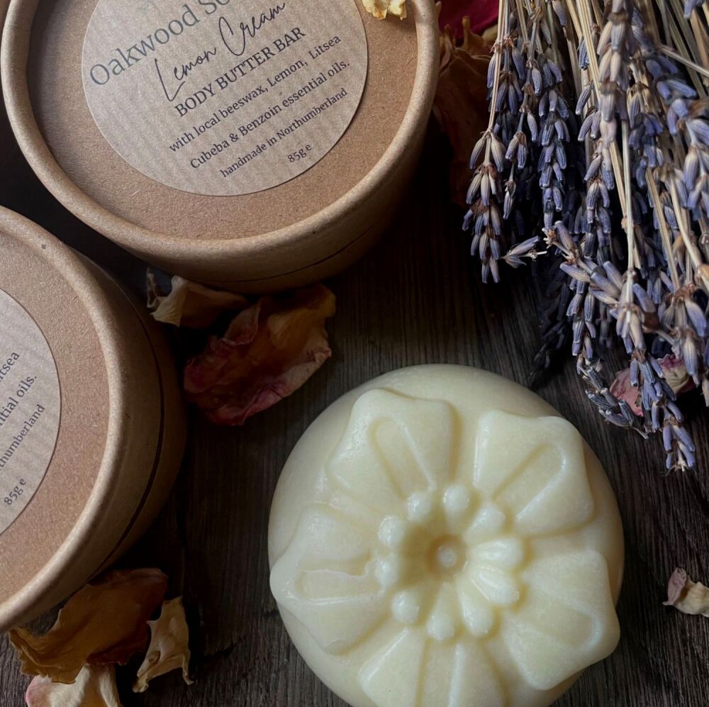 Solid, moisturising Body Butter Bars