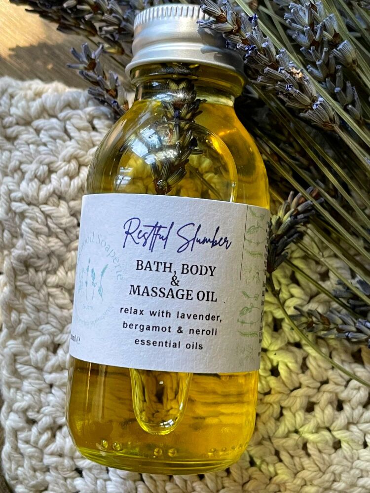 Restful Slumber Body Oil with Lavender, Bergamot & Neroli oil
