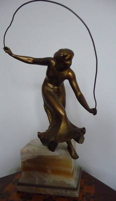 Art Nouveau-Jugenstil Bronze Figures