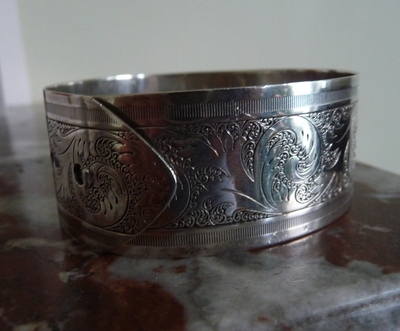 Charles Horner Silver Bangle