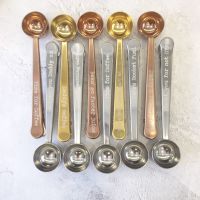 Personalised Coffee Scoop and bag clip