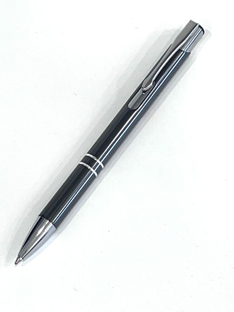 Grey ballpoint Pen - Blue ink