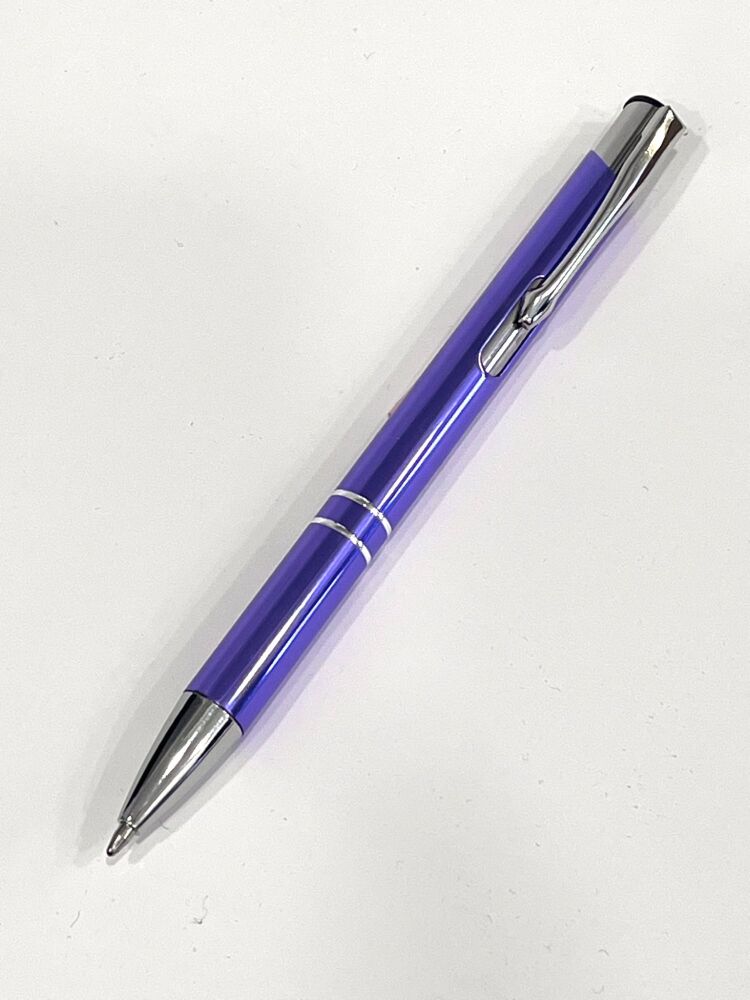 Purple ballpoint Pen - Blue ink