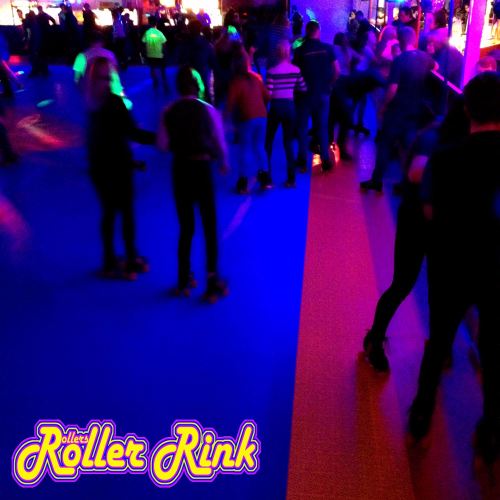 skaters at rollers roller rink cornwall