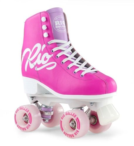 Rio Roller Script Roller Skates Pink/Lilac