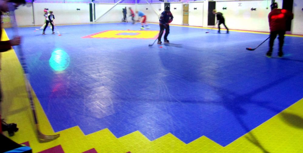 Roller Street Hockey at Rollers Roller Rink in Cornwall